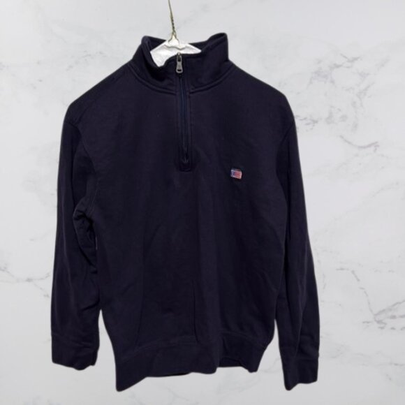 Chaps Men's and Big Men's Fleece Quarter Zip Mock Neck Sweatshirt Size XS - Picture 1 of 4